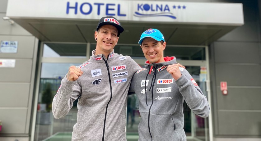 Thomas Thurnbichler i Kamil Stoch / fot. PZN