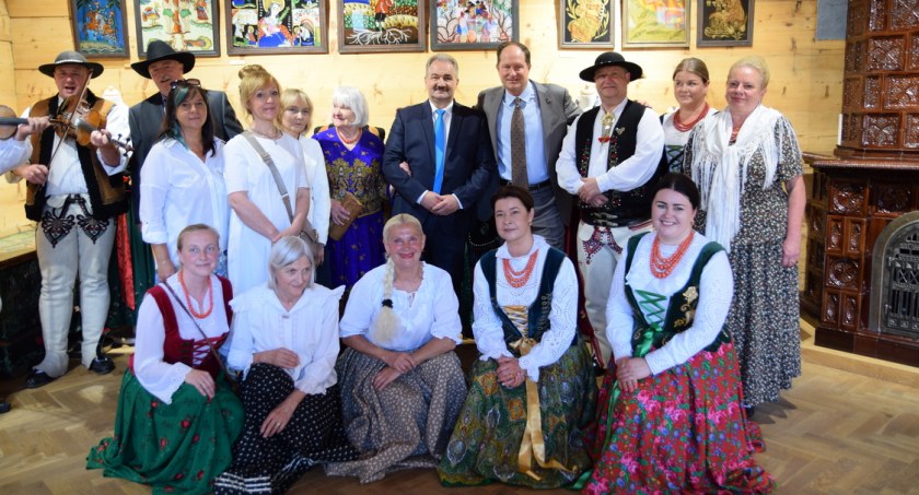  Ambasador Stanów Zjednoczonych Mark Brzeziński z wizytą w Zakopanem /  fot. Zakopiańskie Centrum Kultury