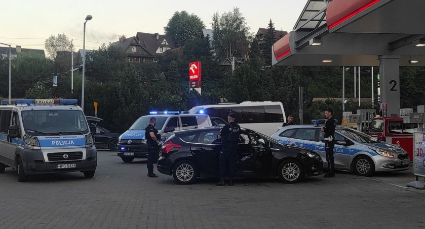 Zatrzymanie w Zakopanem