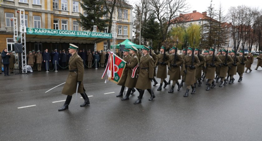 Uroczystości 104. rocznicy odzyskania przez Polskę niepodległości / Fot. KO Straży Granicznej 