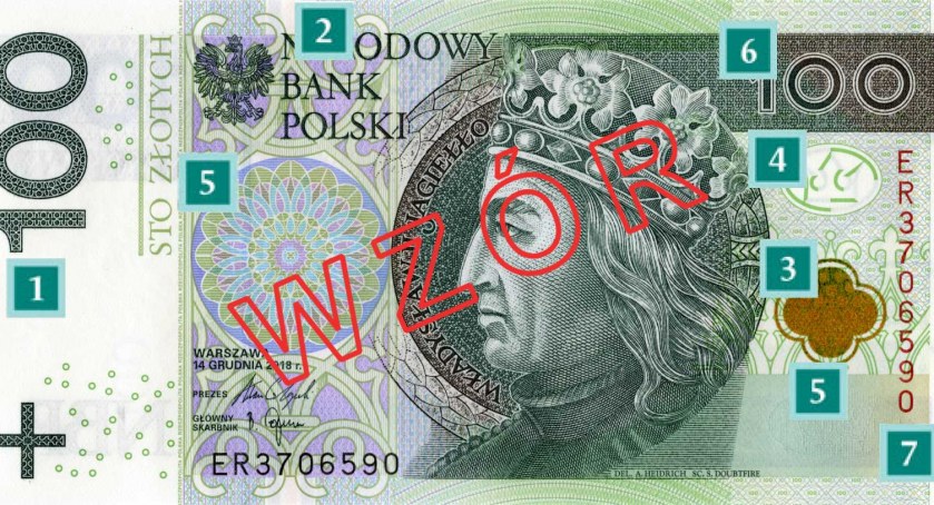 Zapłacił w aquaparku banknotem prezentowym /Fot. KPP Zakopane