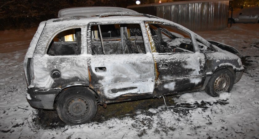 Podejrzany o podpalenie samochodów zatrzymany przez policję / Fot. KPP Nowy Targ