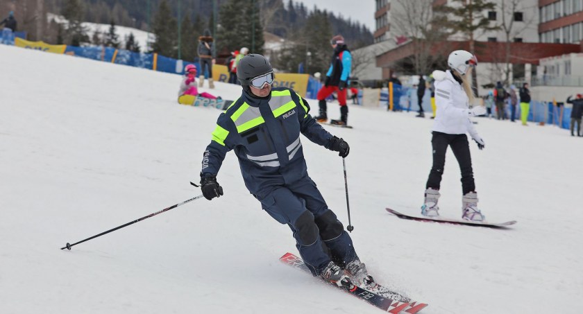 Pierwsze wypadki na stokach / Fot. KPP Zakopane