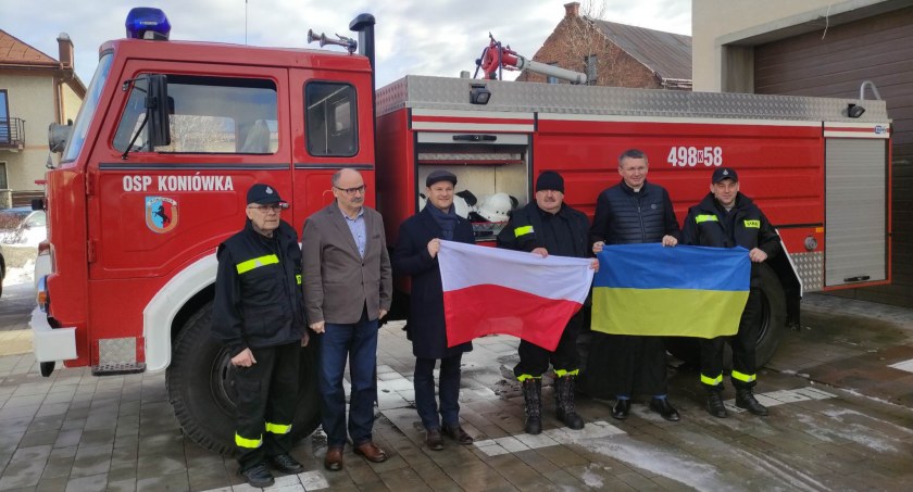 Jelcz z OSP Koniówka przekazany na Ukrainę / Fot. Piotr Duraj