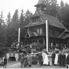 kaplica na Jaszczurówce - obchody Święta Gór, Zakopane 1935 rok