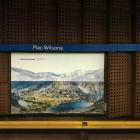 Rumiancew-Orla Perć-plakat na stacji metra Plac Wilsona w Warszawie
