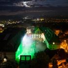 pokaz laserów_foto A. Brzoza