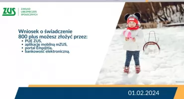 Od jutra można składać wnioski o 800+  na kolejny okres