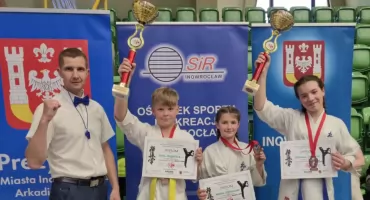 Sukces zawodników Orawskiej Szkoły Karate na mistrzostwach w Inowrocławiu