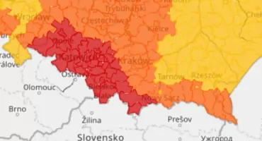 Powiaty nowotarski i tatrzański objęte ostrzeżeniami meteorologicznymi najwyższego, trzeciego stopnia