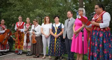 Odsłonięcie tablicy Szlaku Polsko-Węgierskiej Przyjaźni