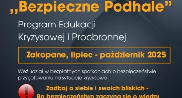 „Bezpieczne Podhale” w Zakopanem – szkolenie z pierwszej pomocy już w sobotę