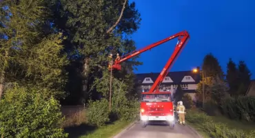 Strażacy zadbali o bezpieczeństwo uczniów w Podczerwonem