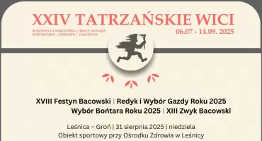 Leśnica zaprasza na Zwyk Bacowski i Festyn Bacowski 2025