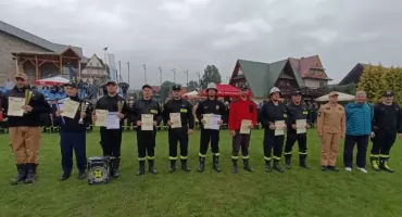 Strażacy ochotnicy rywalizowali w Białce Tatrzańskiej na powiatowych zawodach sportowo-pożarniczych