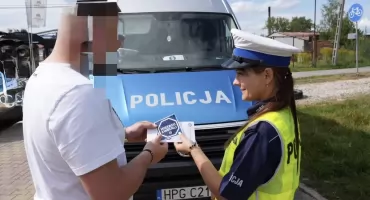 Policjanci z Nowego Targu prowadzą akcję „Mistrzu, zwolnij” na drogach powiatu nowotarskiego