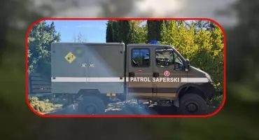 Znalezisko z czasów wojny w Rabce-Zdroju. Policja i saperzy zabezpieczyli granaty ręczne