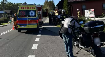 Zderzenie na wojewódzkiej w Krośnicy