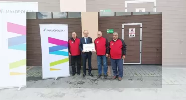 Uroczyste otwarcie odnowionej remizy strażackiej w Nowym Targu