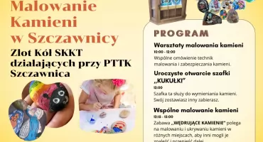 Pierwsze spotkanie z malowaniem kamieni w Szczawnicy