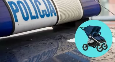 Policjanci z Rabki-Zdroju odzyskali skradziony wózek dla bliźniąt