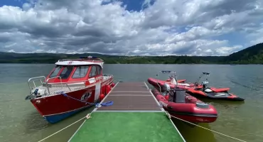 Podsumowanie sezonu ratowniczego nad Jeziorami Czorsztyńskim i Mucharskim 