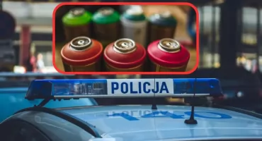 Trzej nastolatkowie zatrzymani przy stacji PKP w Chabówce z farbami i niebezpiecznymi narzędziami