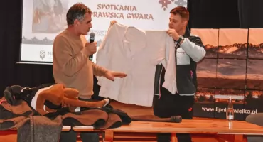 Krzysztof Pieronek opowiedział o orawskim stroju i języku podczas spotkania w Lipnicy Wielkiej