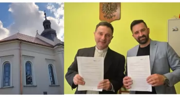 Nowy blask świątyni w Obrazowie dzięki firmie Rob-Gont z Czerwiennego 