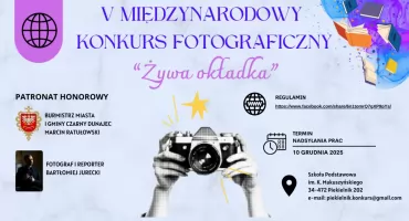 V Międzynarodowy Konkurs Fotograficzny „Żywa Okładka” – szansa dla młodych twórców