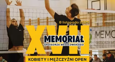 Trwają zapisy do XVII Memoriału Grzegorza Wesołowskiego