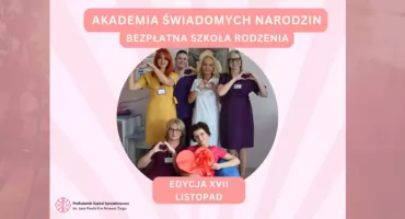 17. edycja Bezpłatnej Szkoły Rodzenia przy Podhalańskim Szpitalu Specjalistycznym w Nowym Targu – trwają zapisy!