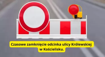 Ulica Królewska w Kościelisku czasowo zamknięta