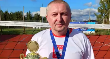 Paweł Podczerwiński z Czarnego Dunajca mistrzem Polski w sepak takraw w kategorii open 1vs1