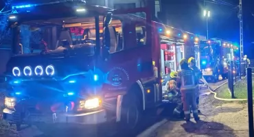 Pożar domu w Borze – szybka reakcja czujki zapobiegła tragedii