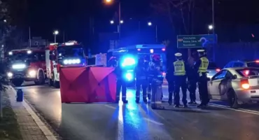 Policja informuje o okolicznościach wczorajszego potrącenia pieszego w Zakopanem