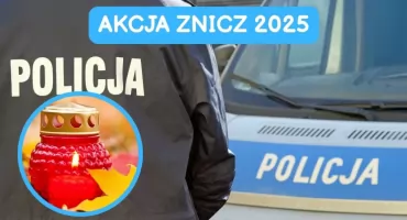 Bezpieczne odwiedziny cmentarzy – Komenda Powiatowa Policji w Nowym Targu prowadzi akcję „Znicz 2025”