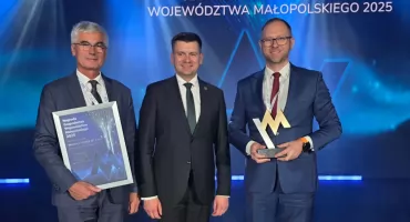 Brama w Gorce z Waksmunda laureatem prestiżowej Nagrody Gospodarczej Województwa Małopolskiego
