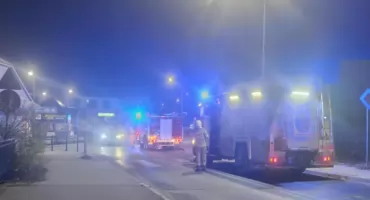 Pożar w centrum Rabki-Zdroju – gęste zadymienie w jednym z budynków na Rynku