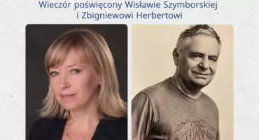 Historia pewnej znajomości” – wieczór z poezją Szymborskiej i Herberta w Zakopanem