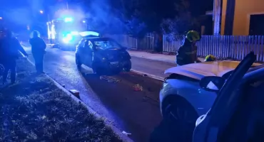 Policja podaje szczegóły groźnego zderzenia czterech samochodów w Koniówce