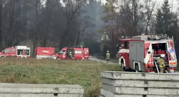 Ćwiczenia strażackie w ramach projektu Interreg Polska–Słowacja
