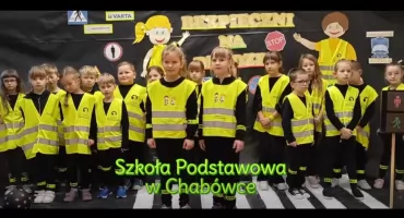 Szkoła Podstawowa w Chabówce znów błyszczy w akcji „Odblaskowa Szkoła”