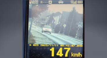 22-latek jechał 147 km/h w terenie zabudowanym - stracił prawo jazdy