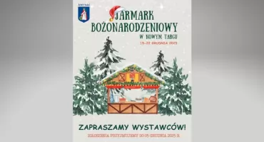 Nowy Targ przygotowuje Jarmark Bożonarodzeniowy 2025 - trwają zgłoszenia