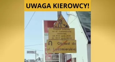 Zamknięcie przejazdu kolejowego na ul. Ludźmierskiej w Nowym Targu