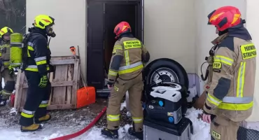 Pożar kotłowni w Zakopanem - ewakuowano pięć osób, w tym troje dzieci