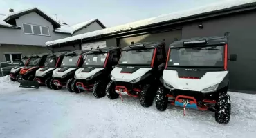 Wzmocnienie dla strażaków z gminy Czarny Dunajec - siedem jednostek OSP z nowymi pojazdami UTV