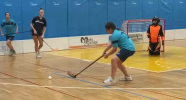 Dziewczęta z powiatu nowotarskiego walczyły o mistrzostwo w unihokeju