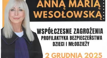Sędzia Anna Maria Wesołowska odwiedzi Czarny Dunajec - tematem spotkań będzie bezpieczeństwo młodzieży